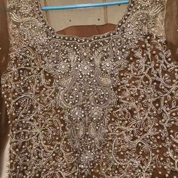 Brand New Indian/Pakistani bridal wear in Brown Color - Picture 3 of 5